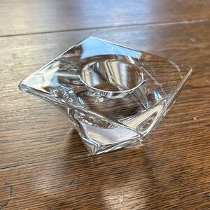 Orrefors Crystal Tornado Jan Johansson Votive Candle Holder